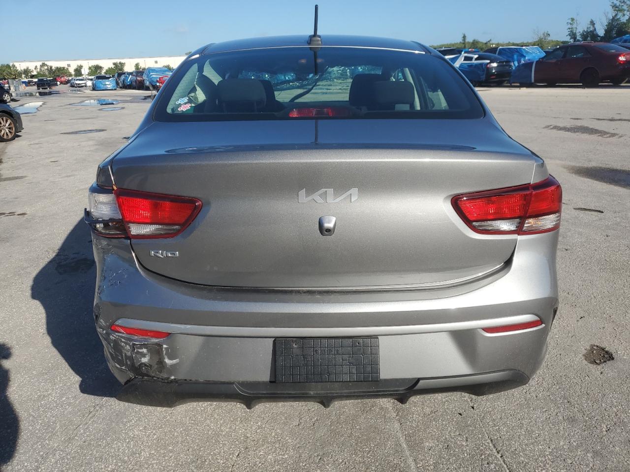 2022 Kia Rio Lx VIN: 3KPA24AD5NE455139 Lot: 62093385
