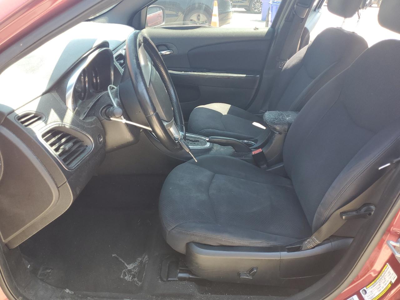 2012 Chrysler 200 Touring VIN: 1C3CCBBG9CN296478 Lot: 61860365