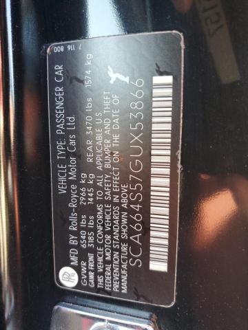2016 ROLLS-ROYCE GHOST   