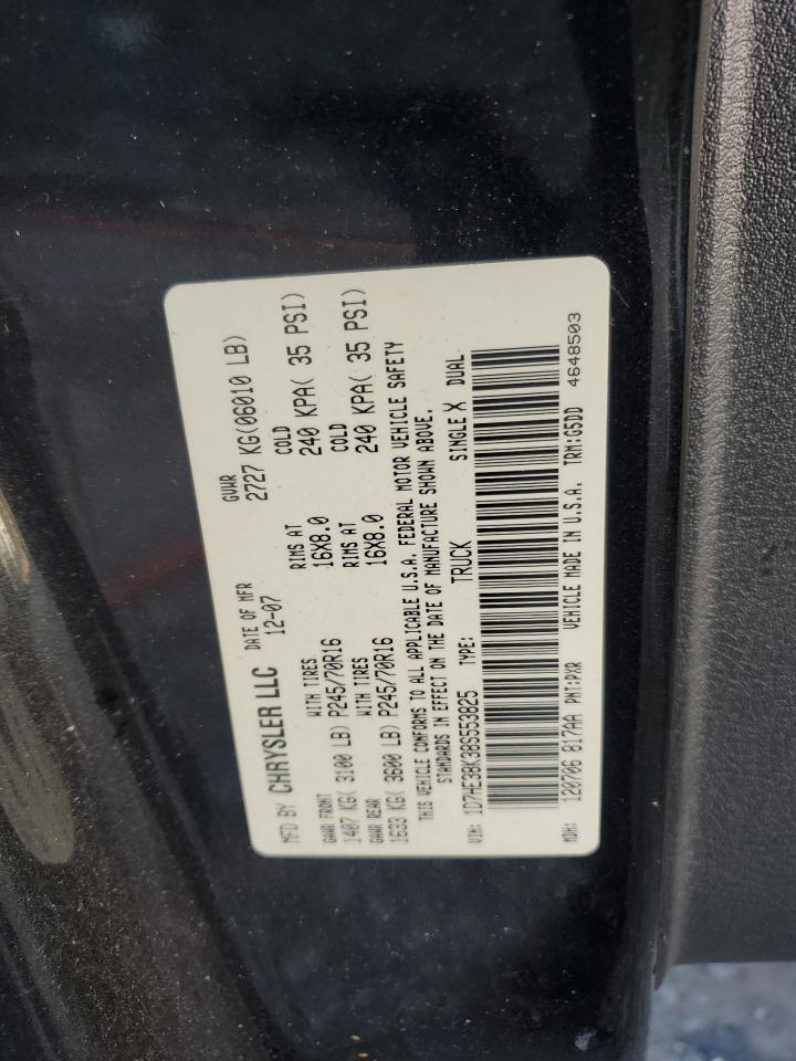 2008 Dodge Dakota Sxt VIN: 1D7HE38K38S553825 Lot: 62829315