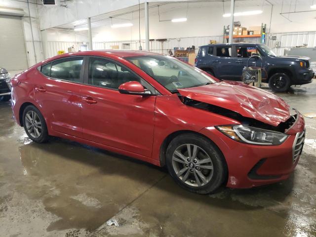  HYUNDAI ELANTRA 2018 Red