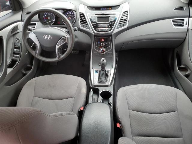  HYUNDAI ELANTRA 2015 Czerwony