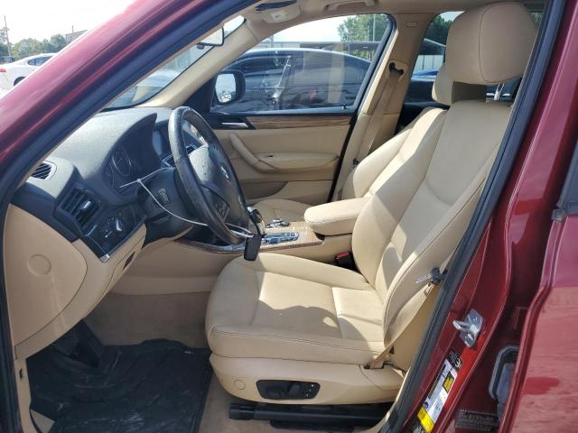 Паркетники BMW X3 2014 Красный