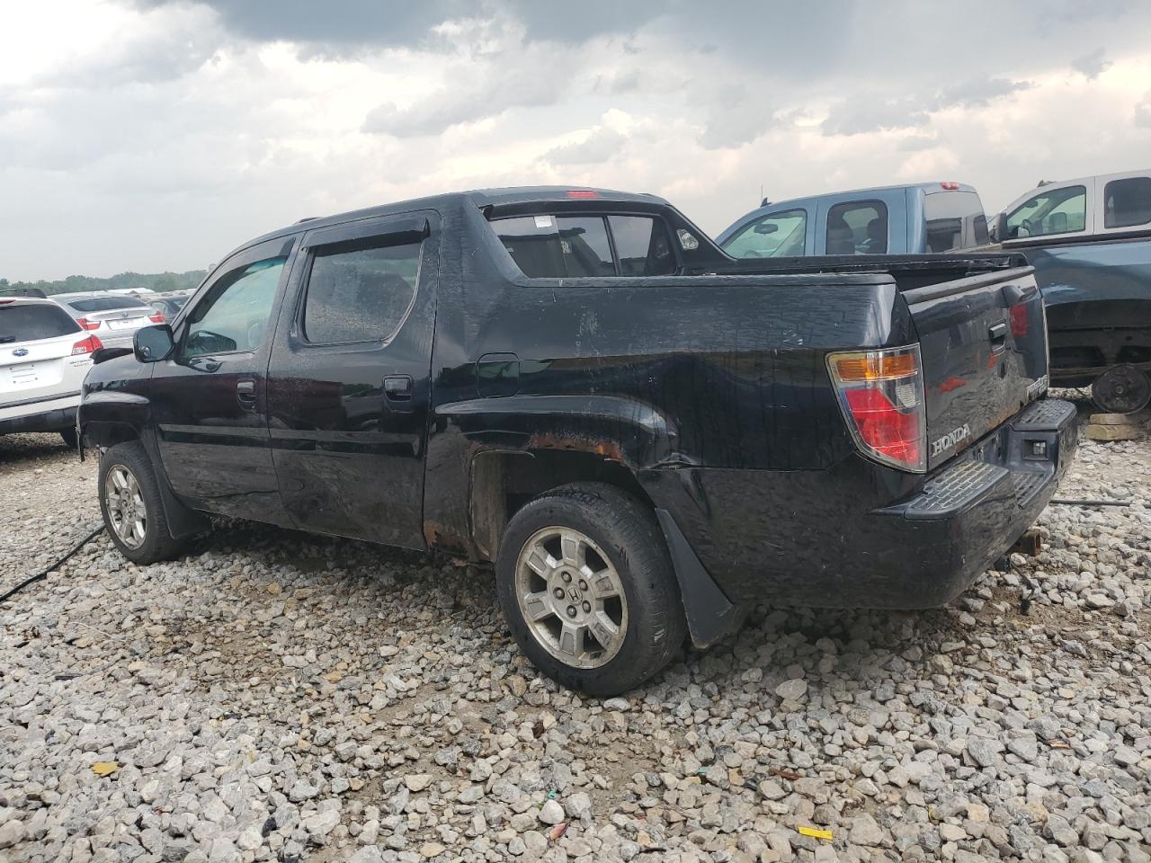 2008 Honda Ridgeline Rtl black null gas 2HJYK16558H536967 photo #3