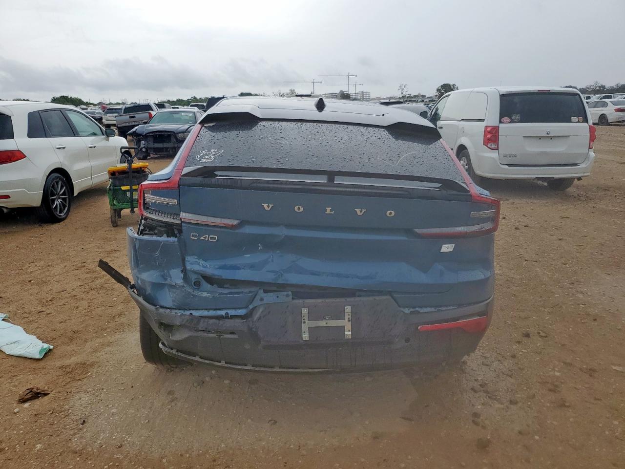 2022 Volvo C40 P8 Recharge Ultimate VIN: YV4ED3GB5N2004153 Lot: 63116185