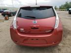 2015 Nissan Leaf S na sprzedaż w Albuquerque, NM - Front End