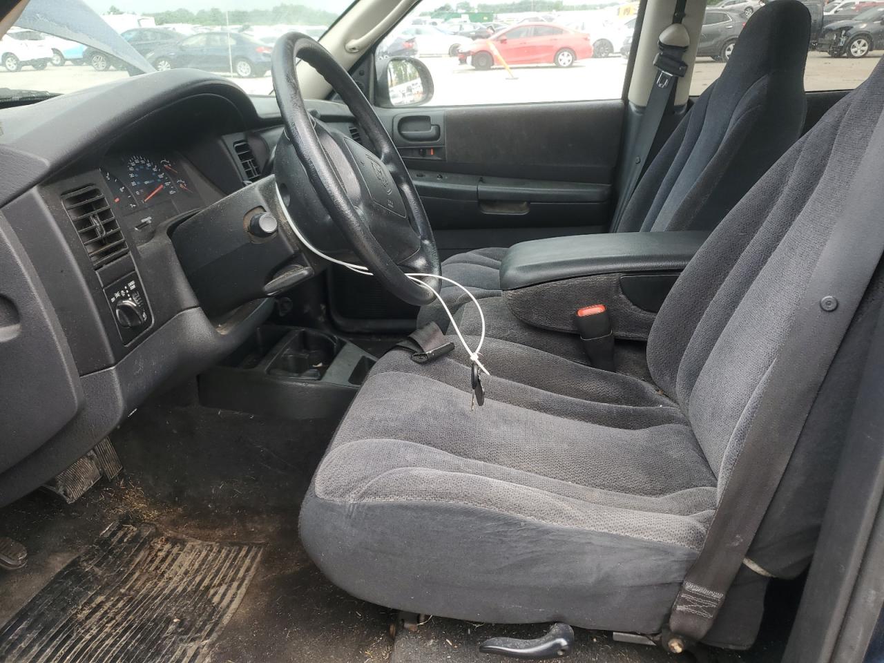 2002 Dodge Dakota Quad Sport VIN: 1B7HL38N42S564740 Lot: 62684305