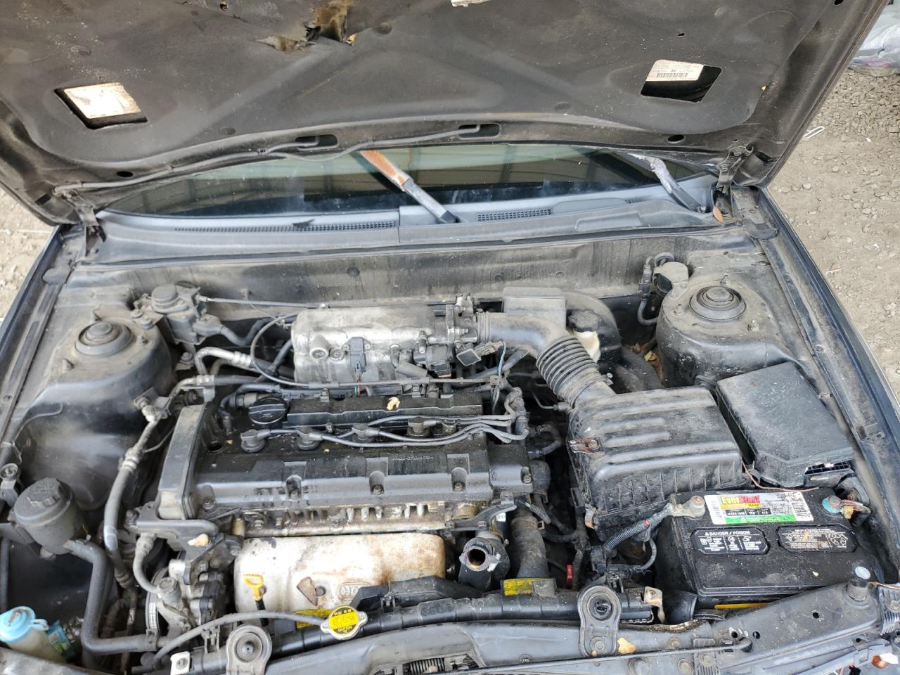 2002 Hyundai Elantra Gls VIN: KMHDN45D42U410619 Lot: 61380805