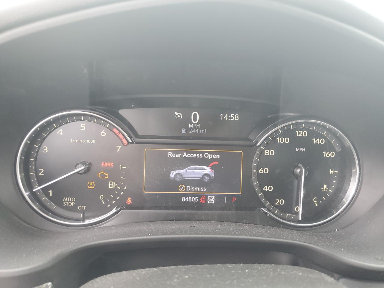 2019 Cadillac Xt4 Sport VIN: 1GYFZFR48KF100432 Lot: 59079685
