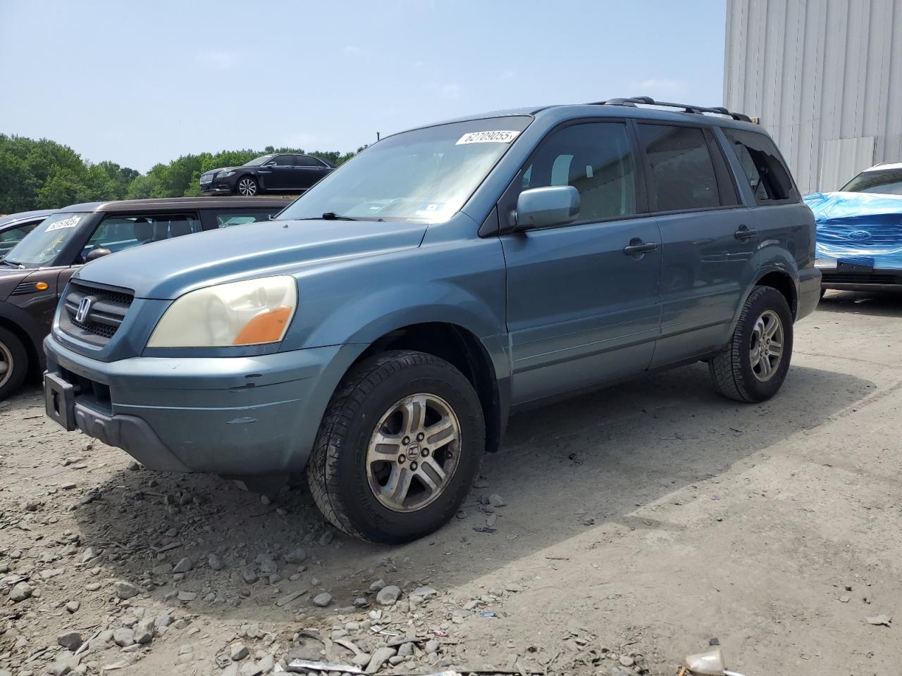 HONDA PILOT 2005 VIN 5FNYF18505B048078