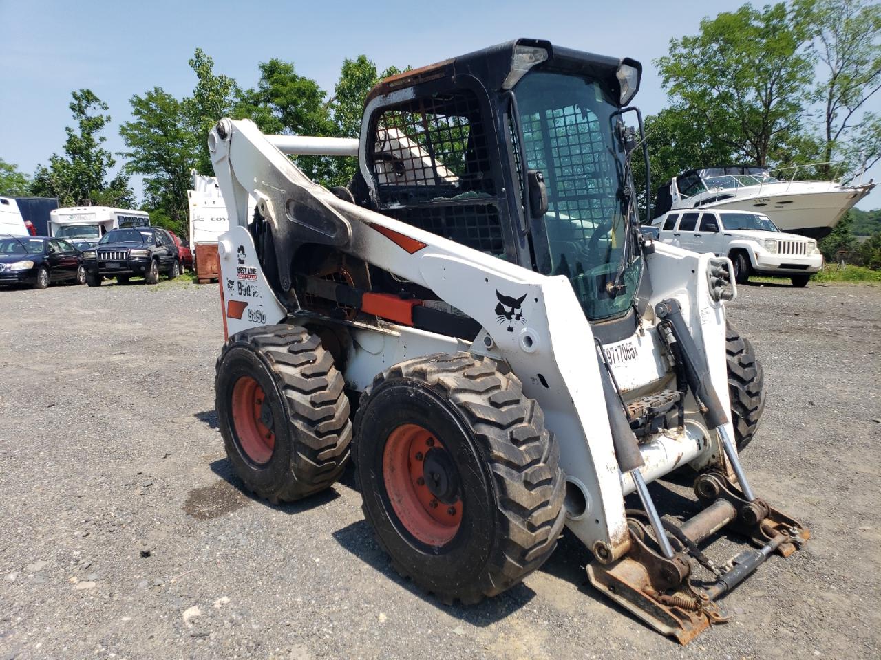 2019 Bobcat S850 Skid Steer Loader for Sale in Marlboro, NY - Burn