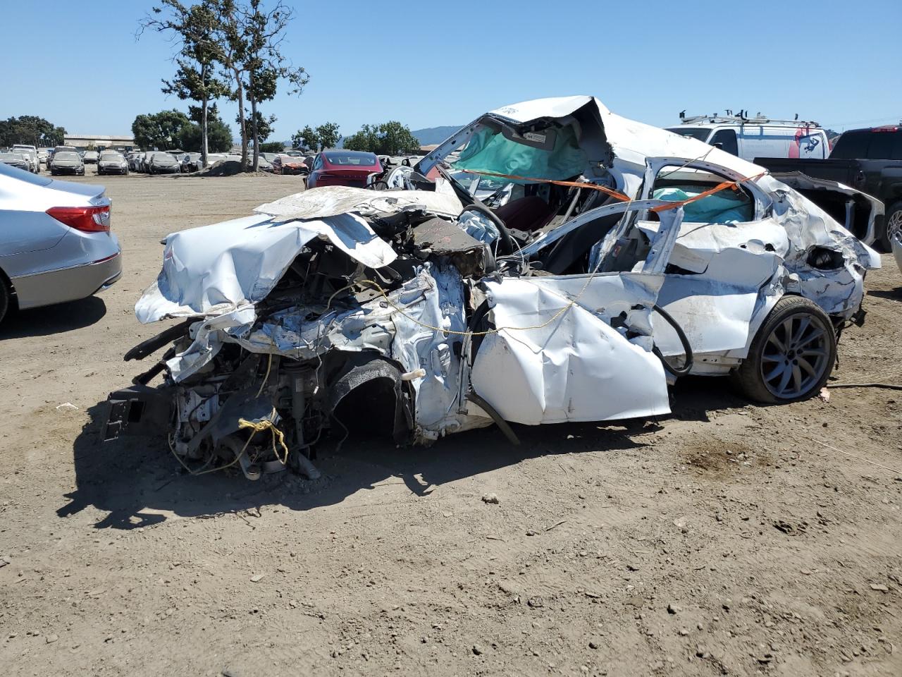 2017 Alfa Romeo Giulia продається в San Martin, CA - Rollover