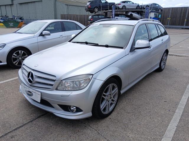 2008 MERCEDES BENZ C220 SPORT for sale at Copart NEWBURY