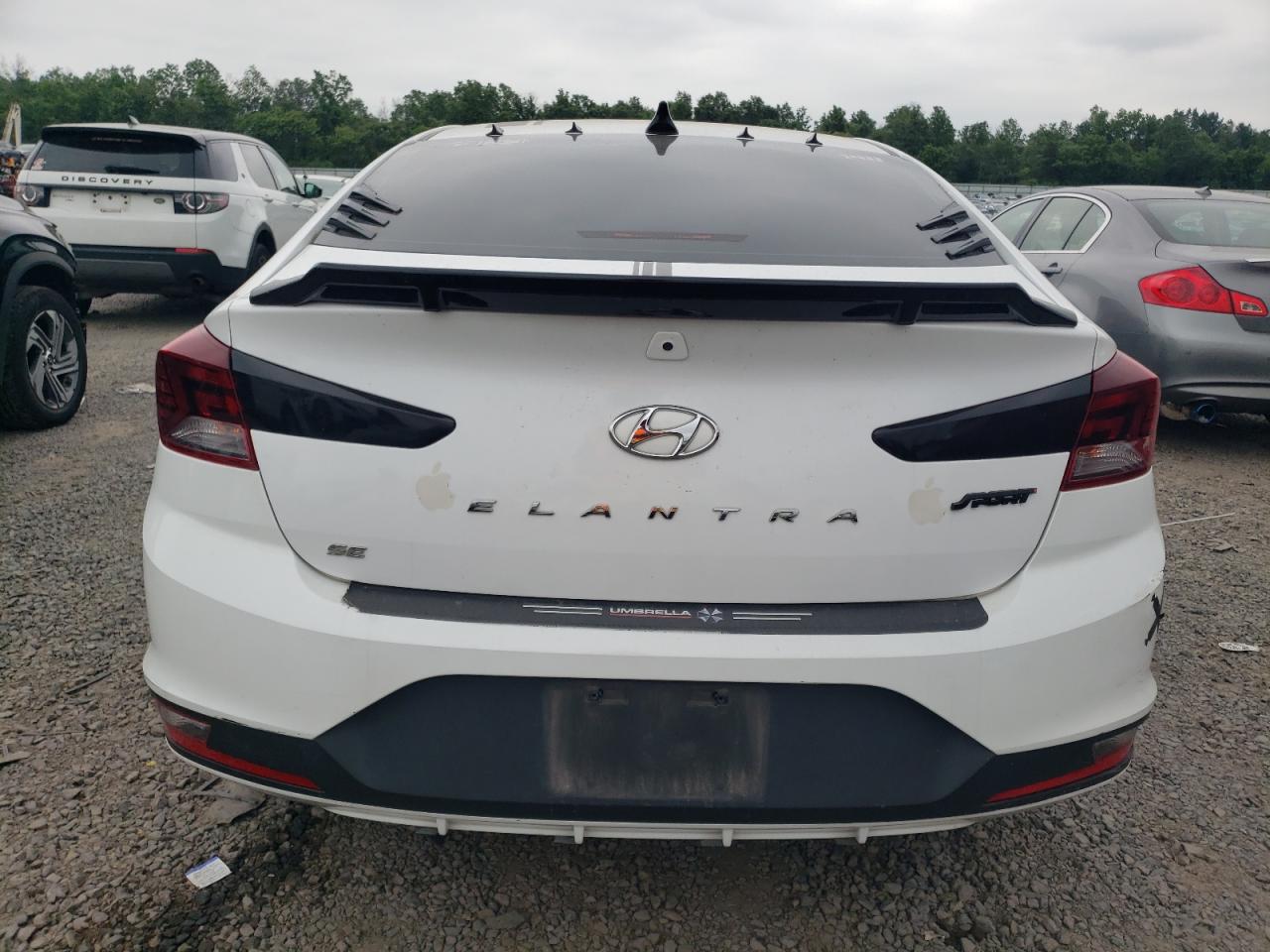 2019 Hyundai Elantra Se VIN: 5NPD74LFXKH468943 Lot: 61802125