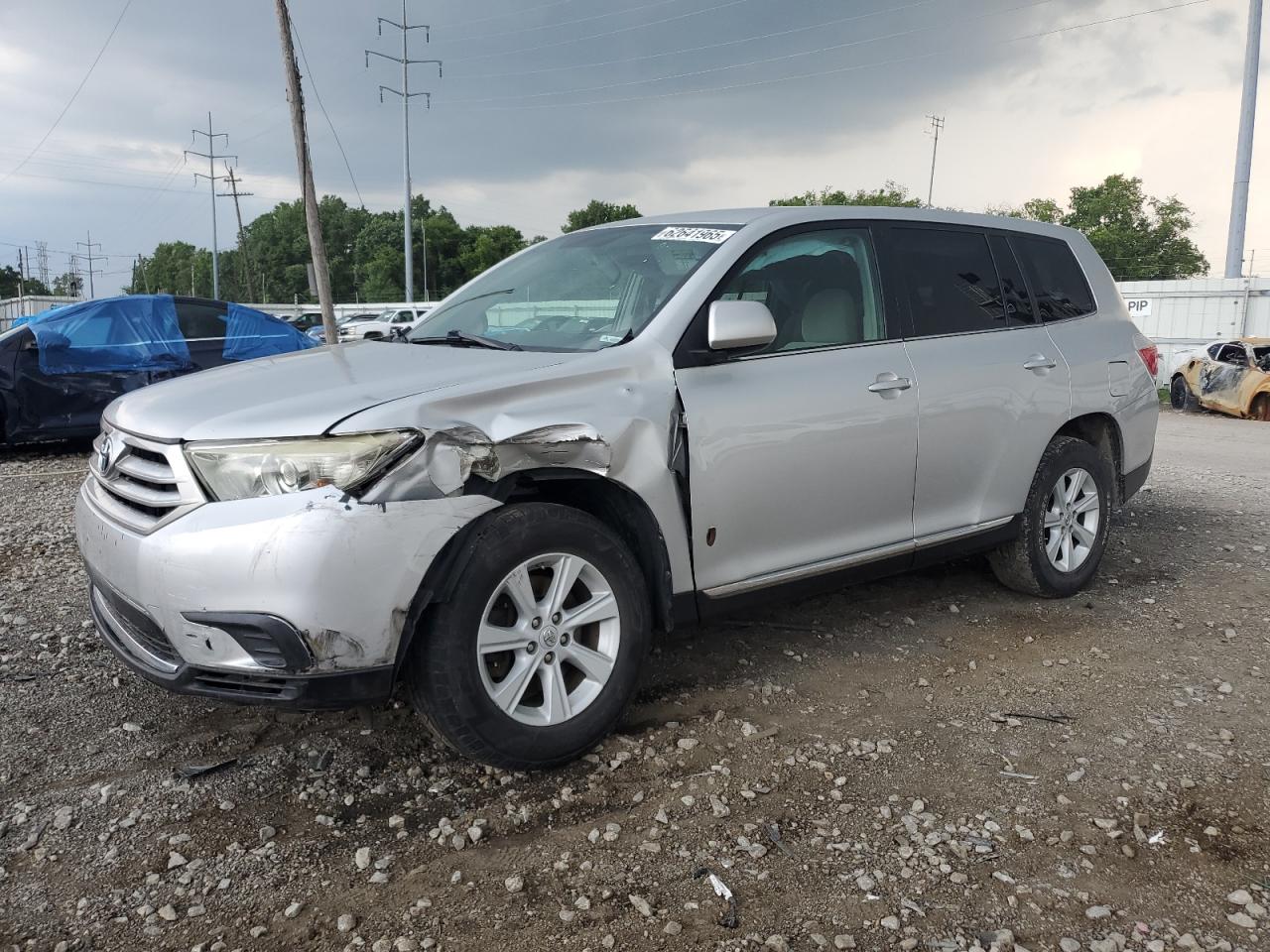 TOYOTA HIGHLANDER 2013 VIN 5TDBK3EH4DS227018