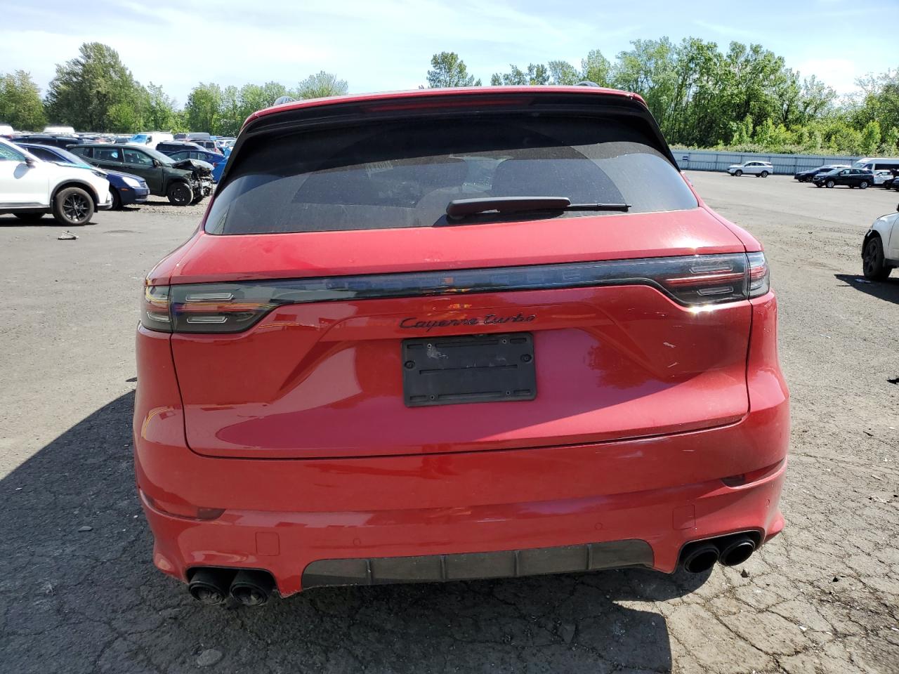 2022 Porsche Cayenne Turbo VIN: WP1AF2AY1NDA44204 Lot: 60110445