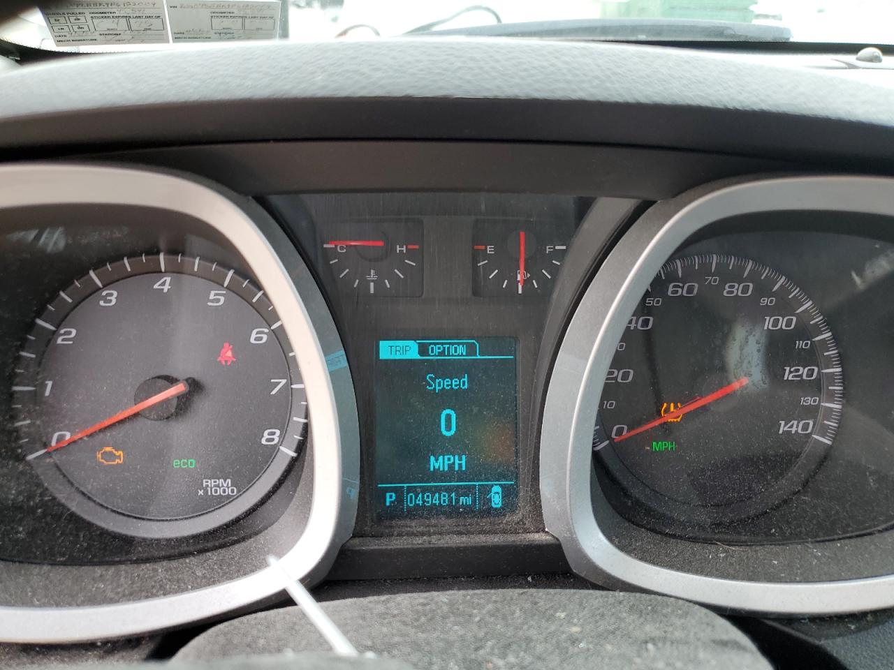 CHEVROLET EQUINOX 2015 VIN 2GNFLEEK9F6183009 zdjęcie 9