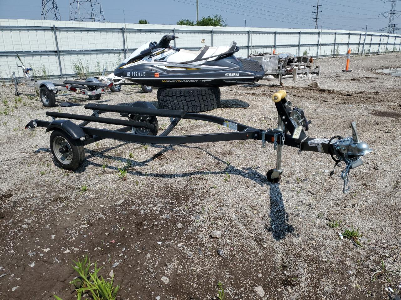 2022 Midwest Pwc12L/14L Black Shore Arm'r Personalwatercraft Trailer na sprzedaż w Elgin, IL - Frame Damage