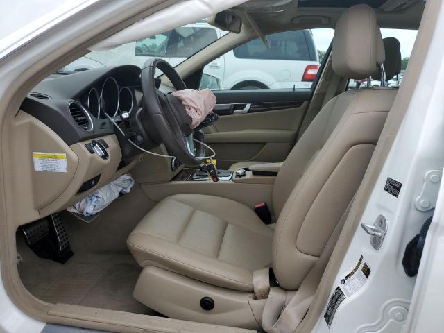 Sedans MERCEDES-BENZ C-CLASS 2014 Biały