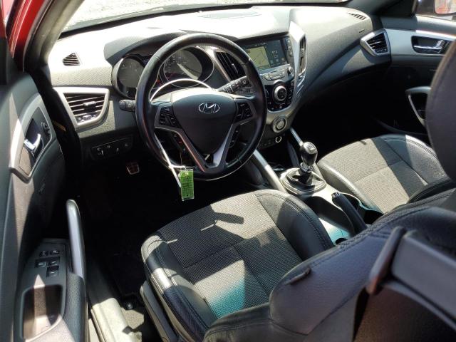 Coupet HYUNDAI VELOSTER 2016 Czerwony