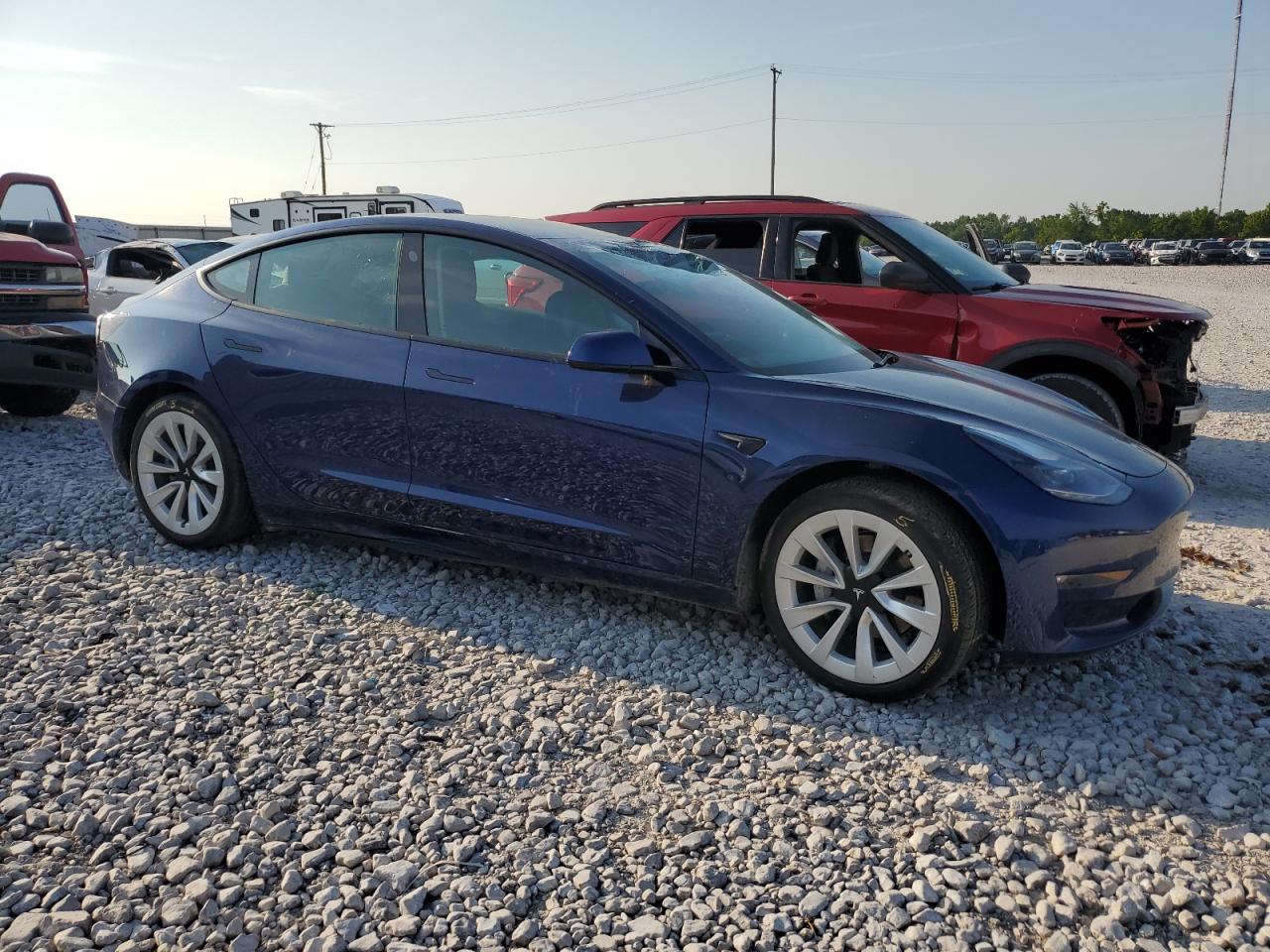 TESLA MODEL 3 2022 VIN 5YJ3E1EBXNF119908 zdjęcie 4