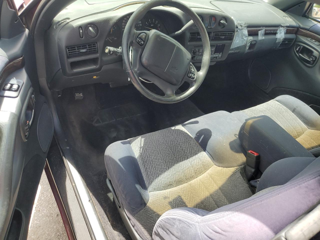 1999 Chevrolet Monte Carlo Ls VIN: 2G1WW12M1X9225597 Lot: 61053435
