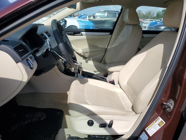  VOLKSWAGEN PASSAT 2013 Burgundy