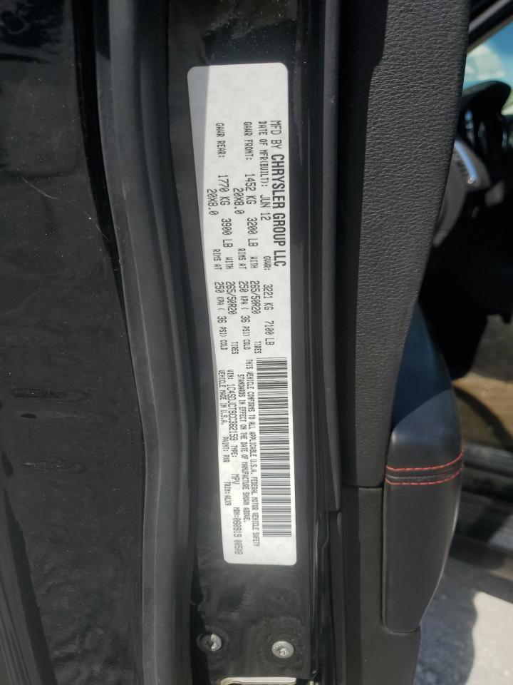 DODGE DURANGO 2012 VIN 1C4SDJCT9CC362159 zdjęcie 12