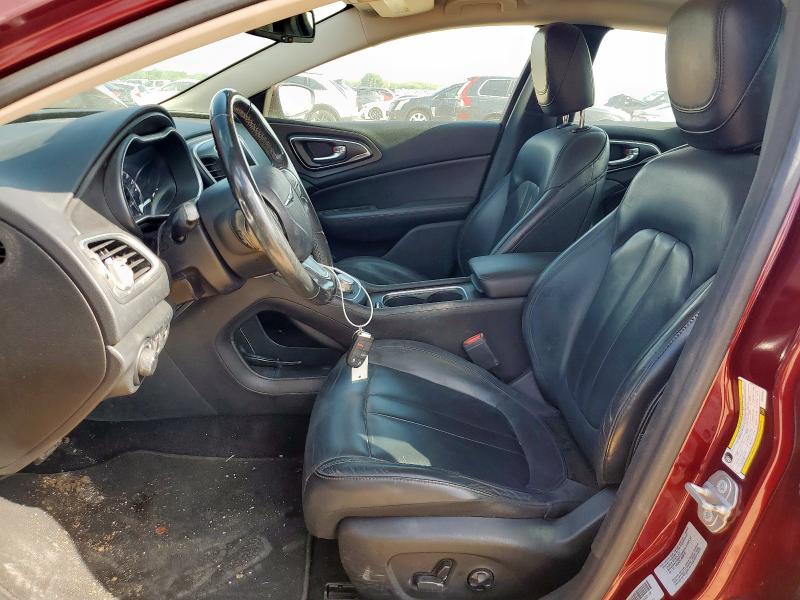  CHRYSLER 200 2017 Красный