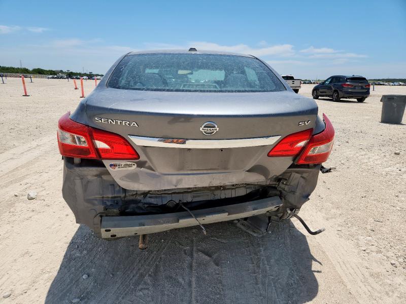  NISSAN SENTRA 2018 Сріблястий