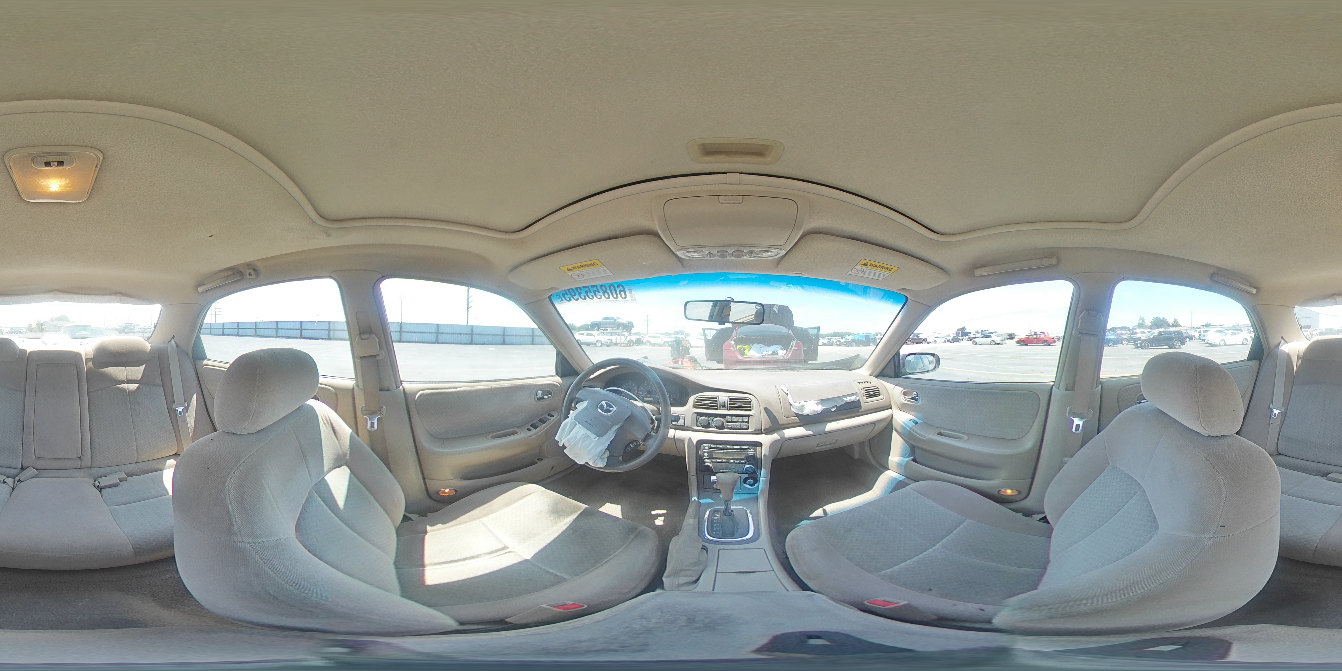 2002 Mazda 626 Lx VIN: 1YVGF22C625263352 Lot: 60855395