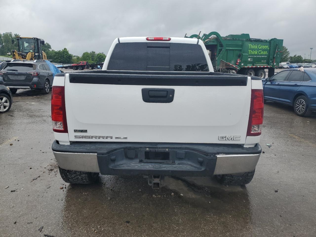 2010 GMC Sierra K1500 Sle VIN: 3GTRKVE37AG196307 Lot: 60717505