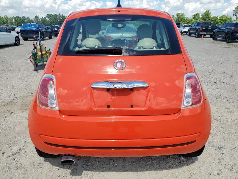  FIAT 500 2017 Pomarańczowy