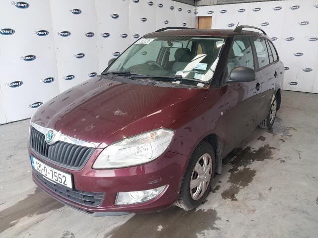 2013 SKODA FABIA for sale at Copart CASTLEDERMOT - IRELAND