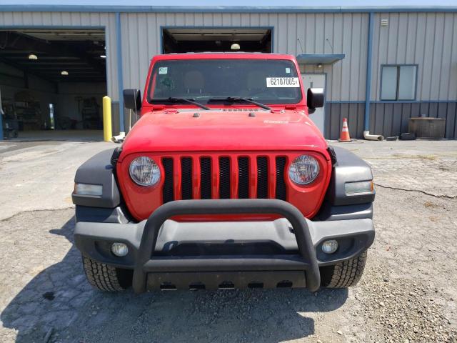  JEEP WRANGLER 2019 Червоний