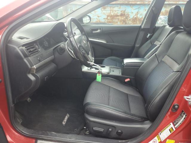  TOYOTA CAMRY 2012 Czerwony