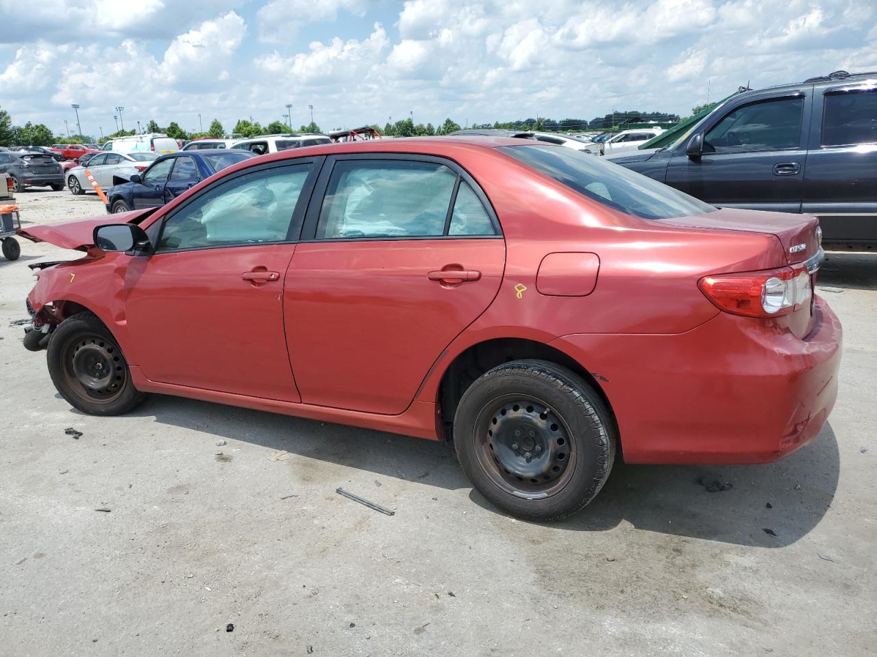 TOYOTA COROLLA 2011 VIN JTDBU4EE4BJ097385 фото 2