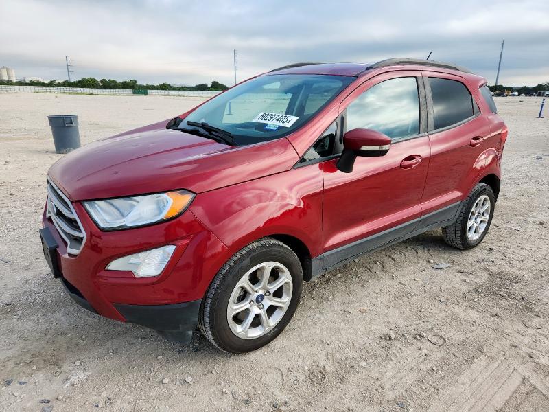  FORD ECOSPORT 2020 Red