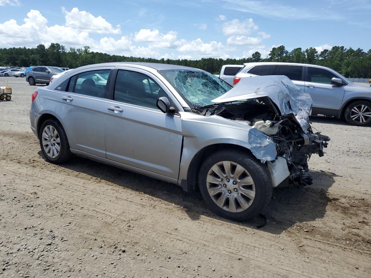 2014 Chrysler 200 Lx VIN: 1C3CCBAB9EN195241 Lot: 62850995