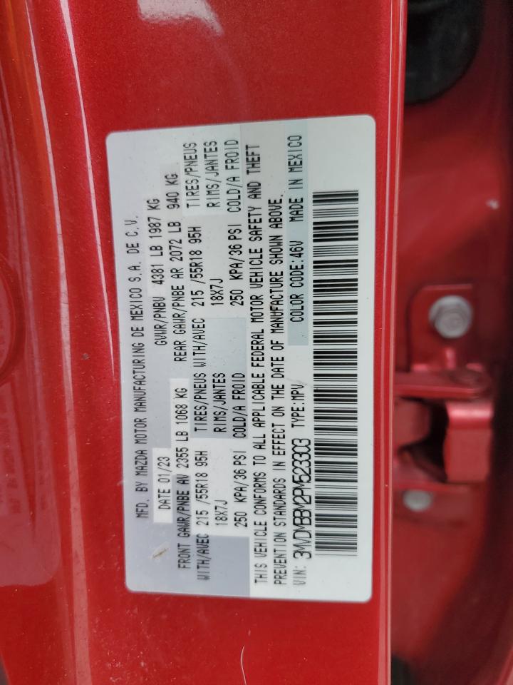 2023 Mazda Cx-30 Select VIN: 3MVDMBBM2PM523303 Lot: 62701695