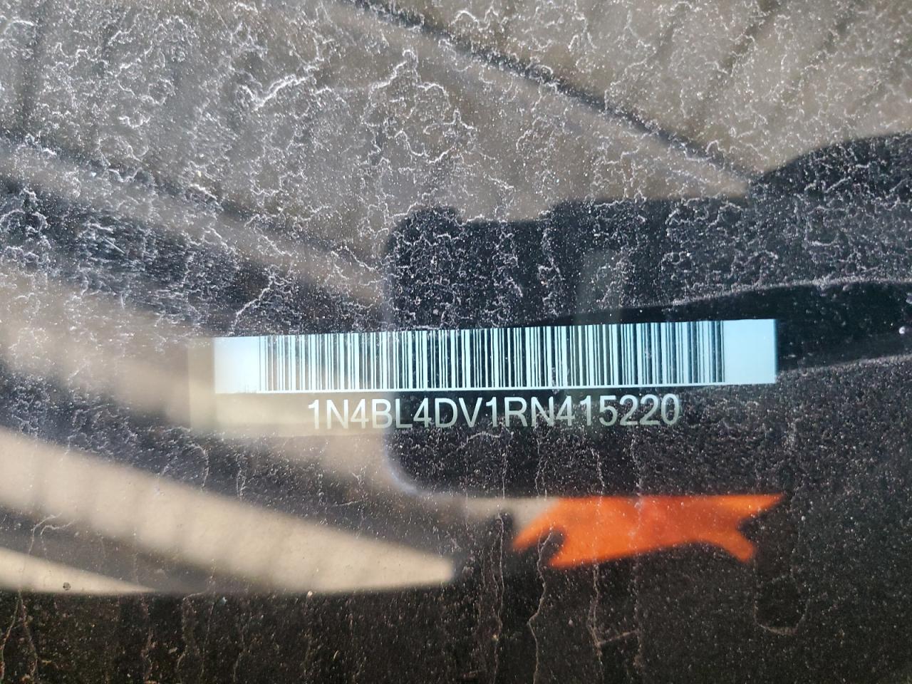 2024 Nissan Altima Sv VIN: 1N4BL4DV1RN415220 Lot: 62494725