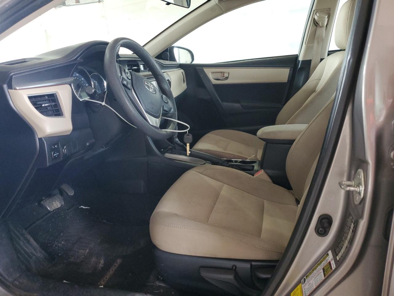2015 Toyota Corolla L VIN: 2T1BURHE4FC244878 Lot: 62936115