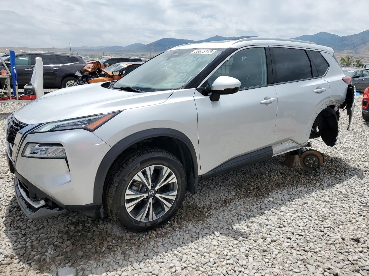 2021 Nissan Rogue Sv for Sale in Magna, UT - Rear End