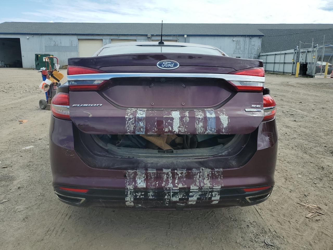 2017 Ford Fusion Se VIN: 3FA6P0T90HR100827 Lot: 62064195