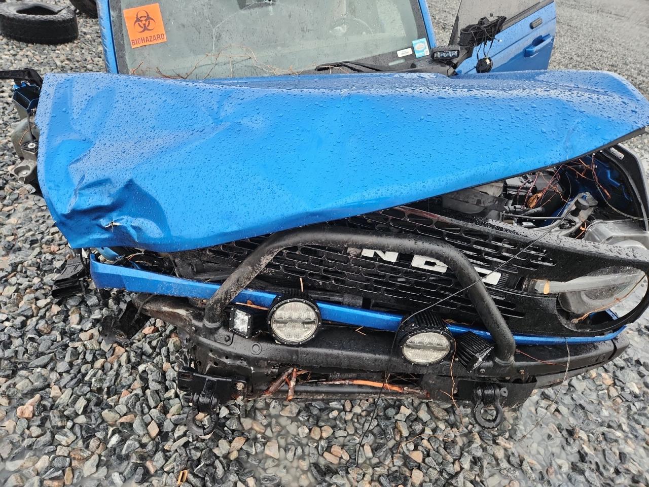 2021 Ford Bronco Base VIN: 1FMEE5DPXMLB01431 Lot: 59192915