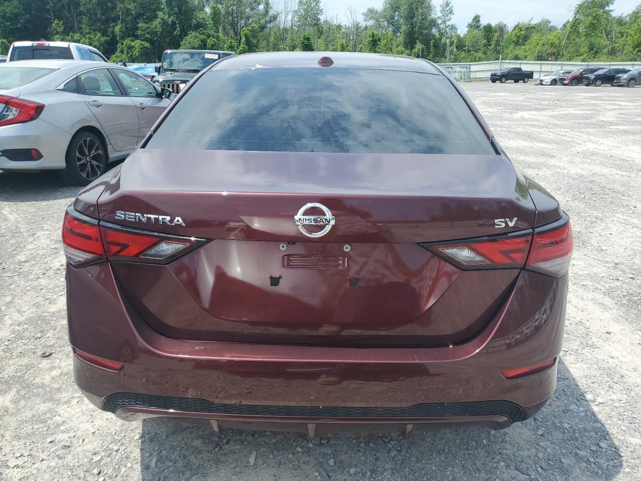 2020 Nissan Sentra Sv VIN: 3N1AB8CV6LY251168 Lot: 62086835