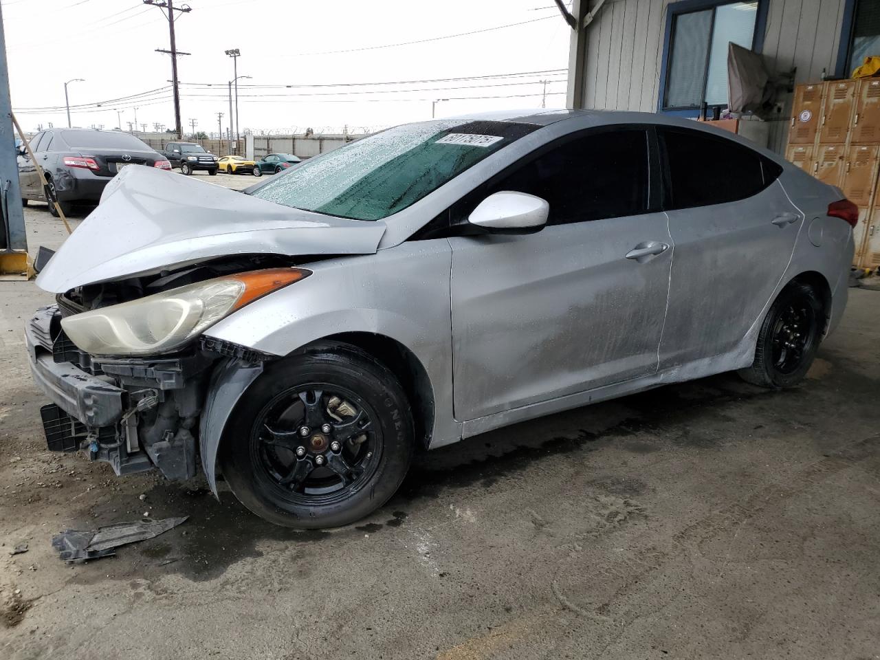 2012 Hyundai Elantra Gls للبيع في Los Angeles، CA - Front End