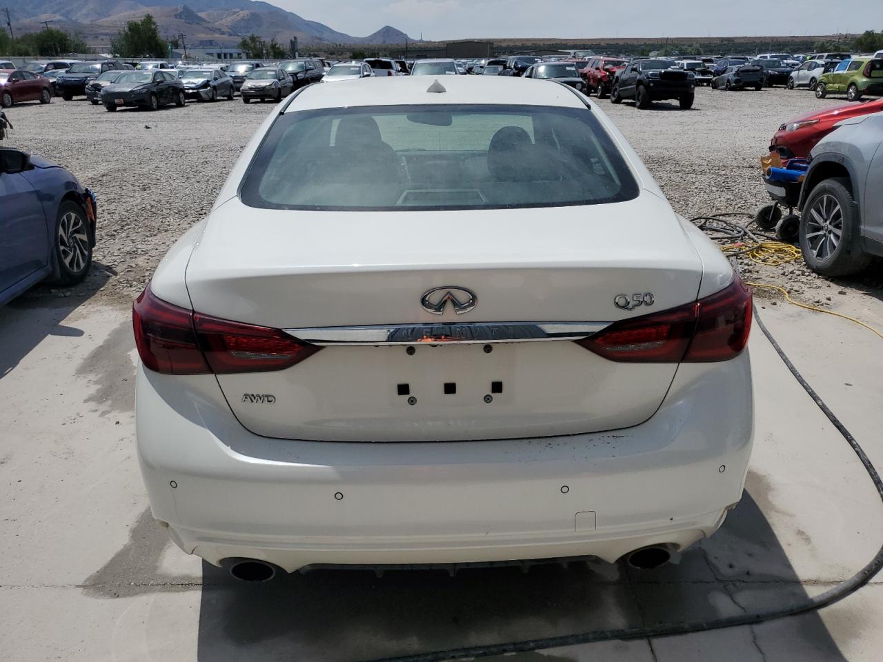 2021 Infiniti Q50 Luxe VIN: JN1EV7BR5MM753231 Lot: 61962145