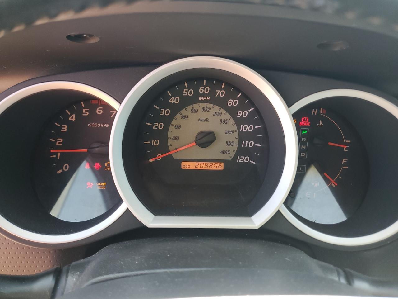 TOYOTA TACOMA 2007 VIN 5TELU42NX7Z444059 фото 9