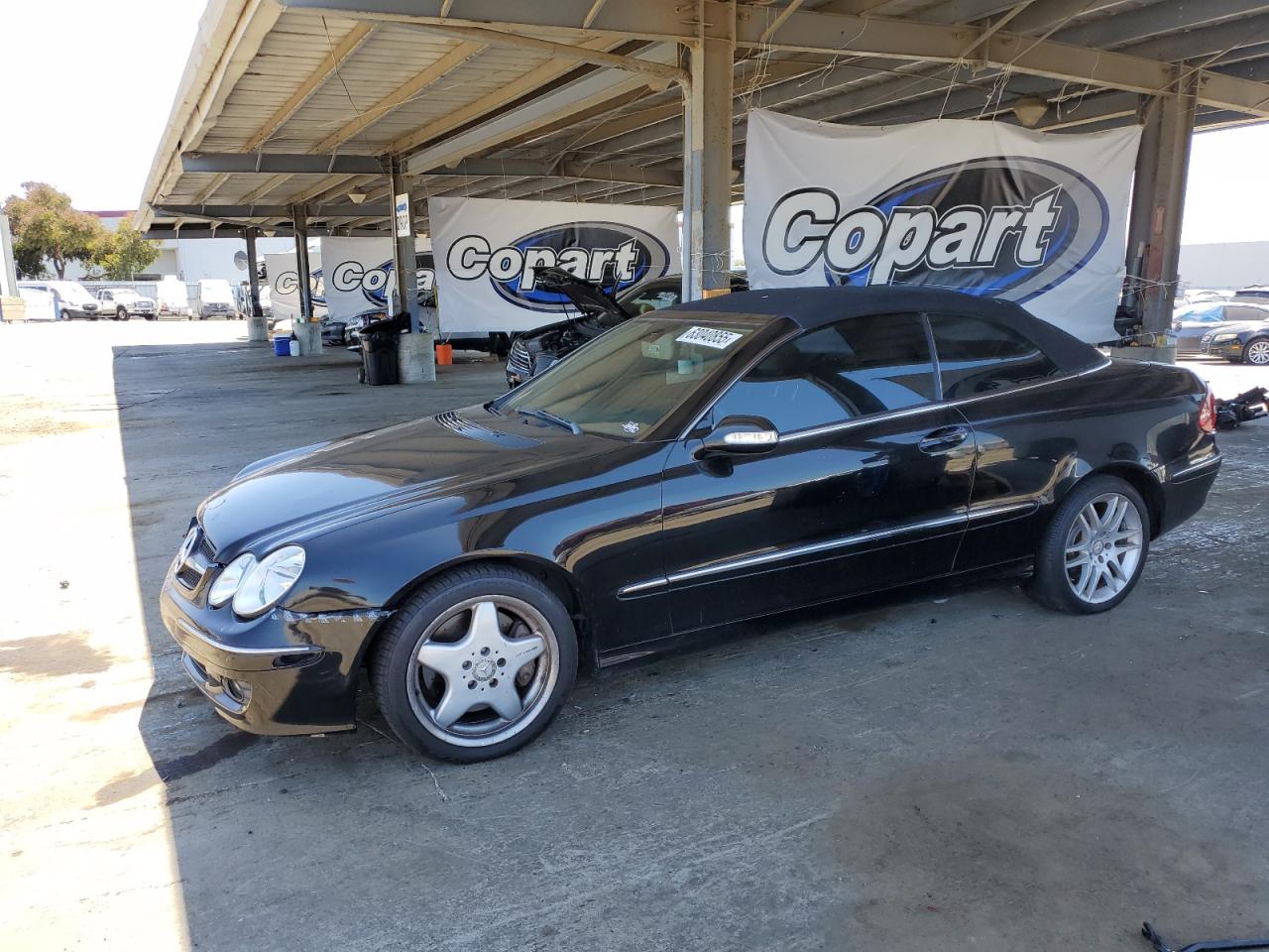 2009 Mercedes-Benz Clk 350 black null gas WDBTK56F19T108492 photo #1